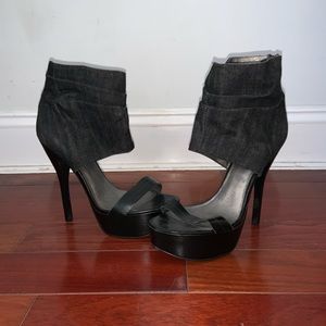 Denim Heels